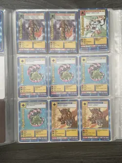 Digimon Card Trading Card Bundle In Binder 1999 Bandai - Image 4