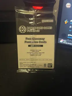 SEALED TCG Bandai Card Games Fest 25-26 Promo PACK-Gundam, OP, Digimon, UA, &DBS - Image 2
