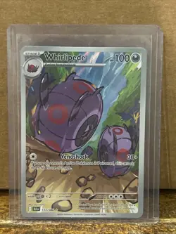 Whirlipede 133/086 Black Bolt - Illustration Rare English Pokemon Card - NM/Mint - Image 1