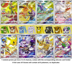 Pokemon TCG S-Chinese Eevee Card Display Box CS4A Nine Colors Gathering Gift Set - Image 5
