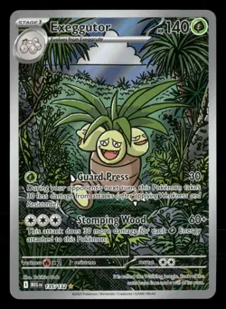 Exeggutor - 135/132 - Illustration Rare - Mega Evolutions - Pokemon Card - NM/M - Image 1