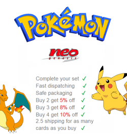 POKEMON TCG NEO GENESIS 2000 CHOOSE YOUR CARD ENGLISH NM MINT LP MP HP - Image 1