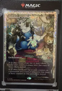 Doubling Season (Showcase) (Fracture Foil) Foundations Foil - Image 1