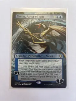 Narset, Parter of Veils (Borderless) Commander: Bloomburrow Regular - Image 1