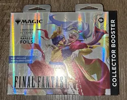 Magic The Gathering TCG Final Fantasy Factory Sealed Omega Collector Booster - Image 1