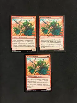 Beetleback Chief x3 [Duel Decks: Speed vs. Cunning] Magic MTG Cards LP/MP - Image 1