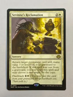 MTG - Sevinne's Reclamation - NM - Modern Horizons 3 - Image 1