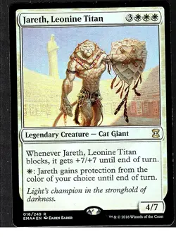 Jareth, Leonine Titan R Eternal Masters 16 LP Foil - Image 1