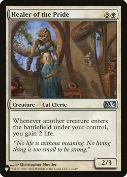 Healer of the Pride - The List Reprints - U - #19/249 - NM - Image 1