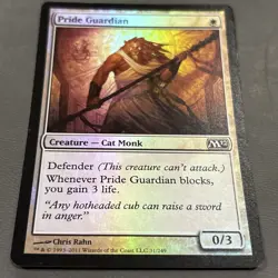 Pride Guardian FOIL Magic 2012 / M12 MAGIC MTG Free Shipping - Image 1