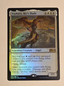 Sephara, Sky's Blade FOIL X1 M20 Core Set 2020 36/280 R - Image 1