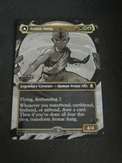 Avatar Aang Borderless Non Foil MTG Avatar The Last Airbender NM - Image 3