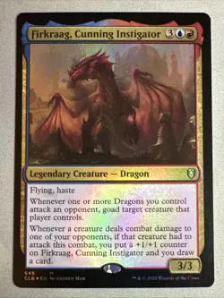 MTG / Firkraag, Cunning Instigator / CLB / #648 / FOIL / Mythic / NM - Image 1
