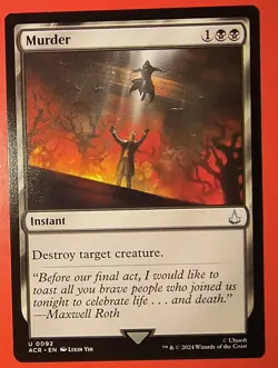 MAGIC, MTG: MURDER/ACR /UNCOMMON #0092/ NM, REGULAR FINISH - Image 1