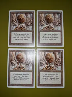 Wooden Sphere x4 Revised Edition 4x Playset Magic the Gathering MTG - Image 1