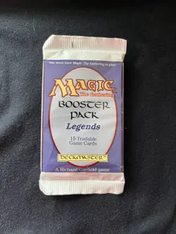 Magic the Gathering Legends Booster Factory Sealed - Image 1