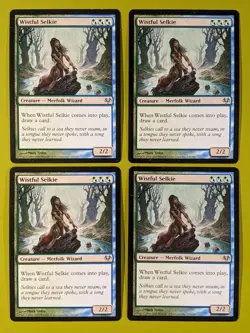 Wistful Selkie x4 Eventide 4x Playset Magic the Gathering MTG - Image 1