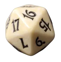 MTG Lorwyn White Spindown Die - Magic the Gathering D20 Life Counter - Image 4