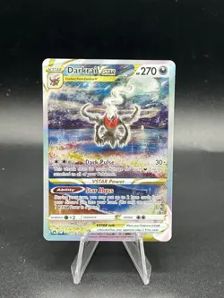 Darkrai VSTAR GG50/GG70 Crown Zenith: Galarian Gallery Holo Pokemon NM BP3 - Image 1