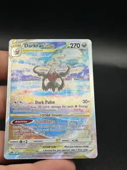 Darkrai VSTAR GG50/GG70 Crown Zenith: Galarian Gallery Holo Pokemon NM BP3 - Image 2