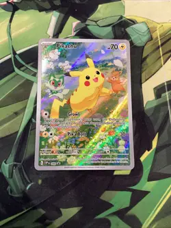 Pokemon Card TCG “Pikachu SVP 088” Black Star Promo 88 Paldea (NM) - Image 1