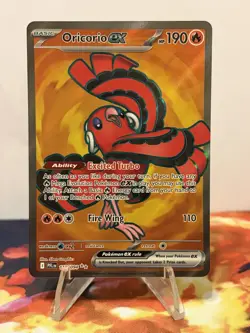 Oricorio ex 110/94 Ultra Rare Full Art - Phantasmal Flames English Pokemon TCG - Image 1