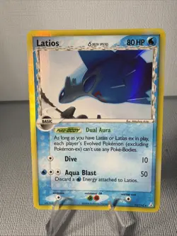 Pokemon Latios - (Delta Species) 12/110 Holon Phantoms Holo Error Line LP - Image 1