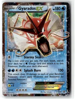 Gyarados EX XY106 XY Black Star Promo Card Holo Pokemon NM - Image 1