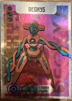 NM POKEMON TCG #386 DEOXYS Holo Foil Card Pokedex Kanto, PERU 2020 - US SELLER - Image 1