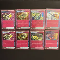 Pokemon TCG Holo Trainer Card Lot (8) - Image 1