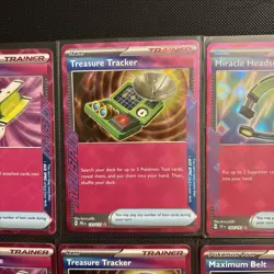 Pokemon TCG Holo Trainer Card Lot (8) - Image 3