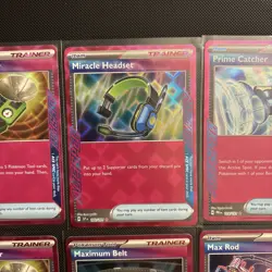 Pokemon TCG Holo Trainer Card Lot (8) - Image 4