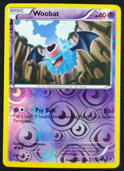 Pokemon - Woobat - 36/98 - Emerging Powers - Reverse Holo - NM/M - Image 1