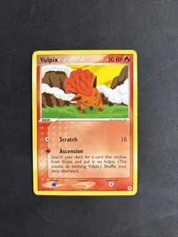 Pokemon TCG Vulpix EX Hidden Legends 81/101 Regular Common Non Holo - NM/LP - Image 1