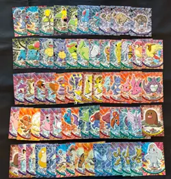 1999 Topps Pokemon TV Series 1 Non Foil Lot - NM/Mint (65 Total) No Dupes (#2) - Image 1