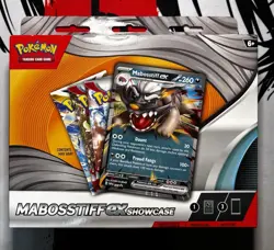 Pokemon TCG Mabosstiff EX 3 Booster Showcase Box New Sealed - Image 1