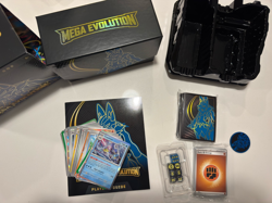 READ DESCRIPTION Pokemon Mega Evolution Elite Trainer Box Set Opened - Image 1