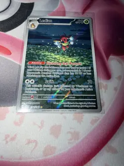 Pokemon TCG Ledian 144/142 Sv07: Stellar Crown Holo Illustration Rare English - Image 1