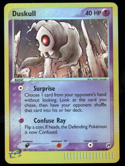Pokemon 2003 Ex Sandstorm - Duskull - Reverse Holo - 61 - Image 1