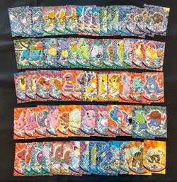 1999 Topps Pokemon TV Series 1 Non Foil Lot - NM/Mint (67 Total) No Dupes (#1) - Image 1