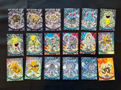 1999 Topps Pokemon TV Series 1 Non Foil Lot - NM/Mint (67 Total) No Dupes (#1) - Image 2