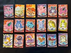 1999 Topps Pokemon TV Series 1 Non Foil Lot - NM/Mint (67 Total) No Dupes (#1) - Image 4