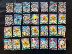 1999 Topps Pokemon TV Series 1 Non Foil Lot - NM/Mint (73 Total) Black Logo (#4) - Image 2