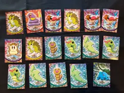 1999 Topps Pokemon TV Series 1 Non Foil Lot - NM/Mint (73 Total) Black Logo (#4) - Image 4