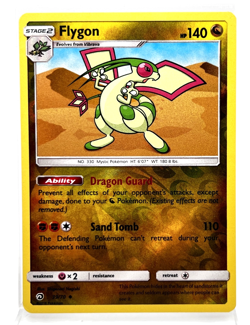 Flygon 39/70 Reverse Holo Pokemon Card Dragon Majesty 2018 LP - Image 1