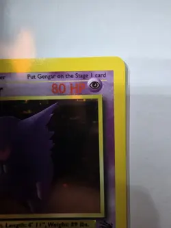 Pokemon Gengar Holo Fossil Unlimited LP 5/62 - Image 5