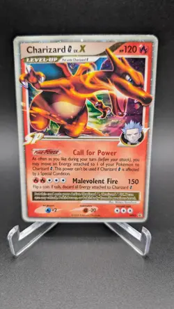 Charizard G LV.X DP45 Diamond & Pearl Black Star Promo Holo Pokemon Card - Image 1
