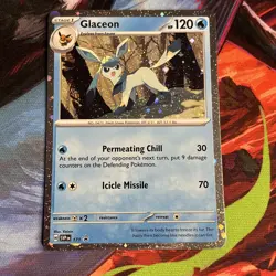 Glaceon SVP 171 - Pokemon TCG Scarlet & Violet - NM Black Star Promo COSMOS HOLO - Image 1