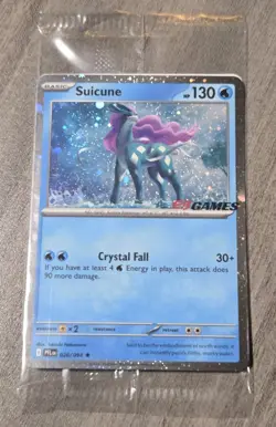 Suicune 026/094 EBgames Stamped Promo - Pokemon TCG - English Sealed - Image 1
