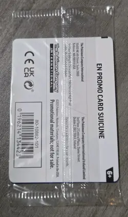 Suicune 026/094 EBgames Stamped Promo - Pokemon TCG - English Sealed - Image 2